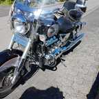 Von vorne mit Windschild